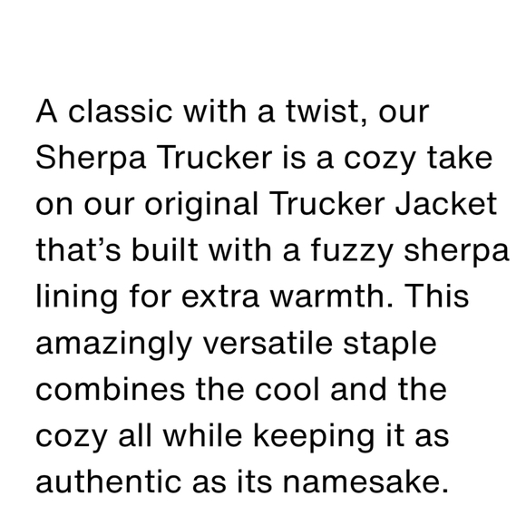 Levi's Original Sherpa Trucker Denim Jean Jacket Small - Picture 10 of 13